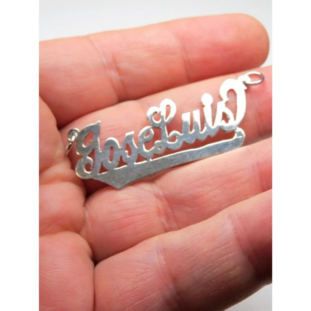 14k JOSELUIS Nameplate